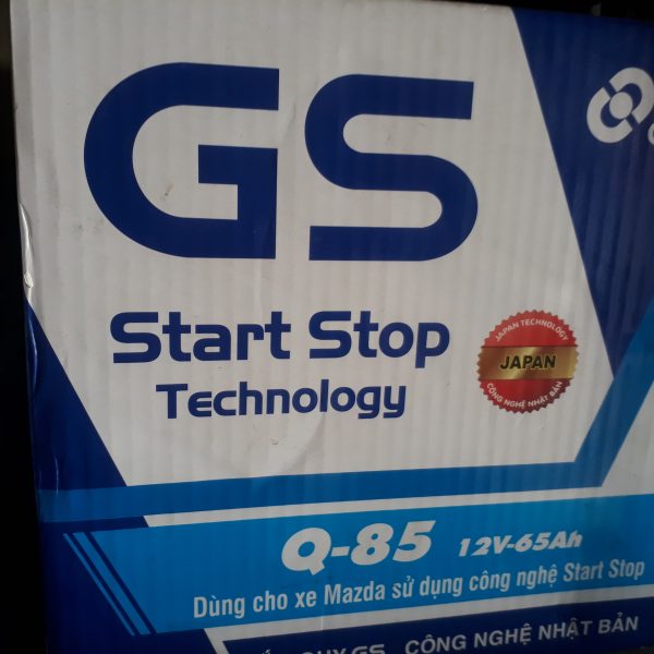 ăc quy Q85 xe Mazda Istop